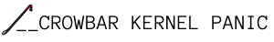 Logo for Crowbar Kernel Panic